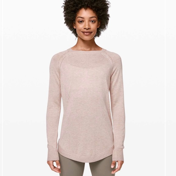 Lululemon lead with your heart sweater SZ 8 - Picture 1 of 4